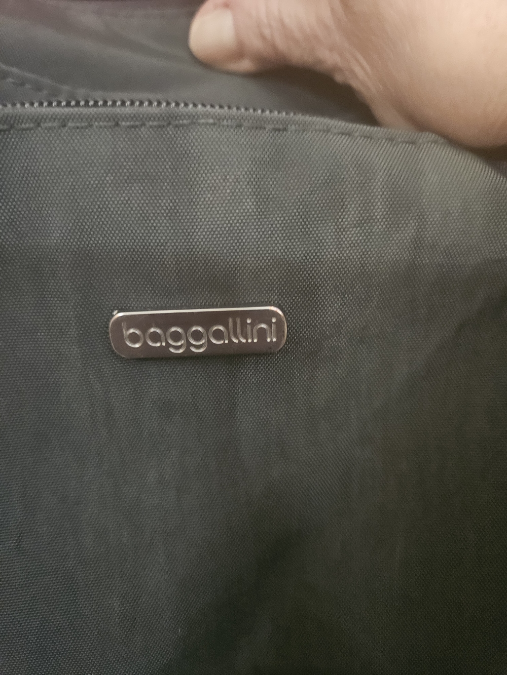 Baggallini Travel Carry On Tote in Dark Gray.